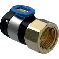 Geberit FlowFit-overgang IG SiBr d75-Rp2 1/2 ÜA