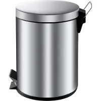 EKO Pedaalemmer 5 Liter Mat Chroom