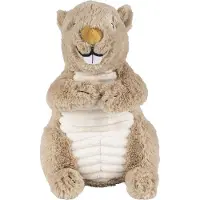 Happy horse Marmot Mason Knuffel 22cm - Bruin - Baby knuffel