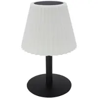 Lumisky Lady Spike Bouffant Witte Metaal Bureau Lamp
