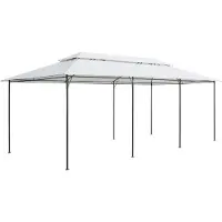 The Living Store De Living Store Paviljoen, afmetingen 600x298x270 cm, wit, 180 g/m²