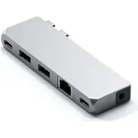 Satechi USB-C Pro Hub Mini: 6-in-1 USB-C adapter, zilver