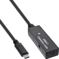 InLine USB-C actieve verlengkabel | USB3.0 5 Gbps | 5 meter