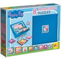 Lisciani puzzle progressive peppa pig