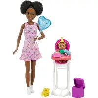 Barbie - Skipper Babysitters Doll and Playset - Feeding Chair 2 (GRP41)