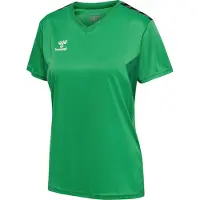 Hummel Functioneel shirt 'Authentic' groen / zwart / wit