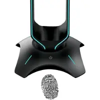 Yenkee YHB 3003 Tower: Gaming-dock en standaard, 2x USB, verlicht, zwart
