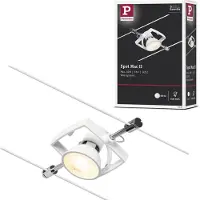 Paulmann 12V-kabelsysteem lamp GU5.3 Wit (mat), Chroom