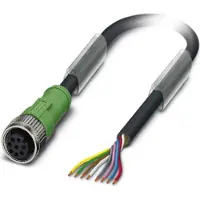 Phoenix Contact 1520369 Sensor/actuator connector, geassembleerd M12 Aantal polen (sensoren): 8 Bus, recht 5.00 m 1 stuk(s)