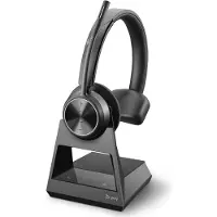 Poly Vervangingstoestel Savi 73XX (Draadloze), Kantoorheadset, Zwart