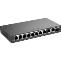 Ruijie Networks RG-ES210GS-P network switch Managed L2 Gigabit Ethernet (10/100/1000) Power over Ethernet (PoE) Black
