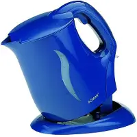 Bomann CB 557, 1,2 liter, 850 W, Blauw, Waterniveau-indicator, Oververhittingsbeveiliging, Draadloos