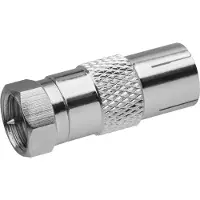 Emos Reductie F-connector - IEC-stopcontact, 10 stuks, artikelnummer 70230
