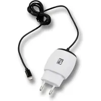 2GO Netoplader voor iPhone en iPad met Lightning-aansluiting, zwart, USB-lader, Wit