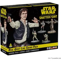 Atomic Mass Games Star Wars Shatterpoint: Real Quiet Like Squad Pack - Uitbreiding voor het miniatuurspel - Beschikbaar in de talen: Engels, Frans, Duits, Pools, Spaans