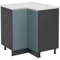 Vicco Hoekkast R-Line Blauw-grijs 75.6 cm WB Marmer, Model 45501