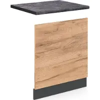Vicco R-Line Frontpaneel – 60 cm, WB Antraciet Krachtige eik goud