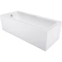 Mexen Cubik rechthoekig bad 170 x 70 met omhulsel, wit - 55031707000X