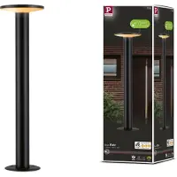 Paulmann LED-paalverlichting "Plate", insecten-vriendelijk