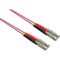 Roline glasvezelkabel duplex 50/125µm OM4, LSH/LSH, LSOH, violet, 5 m