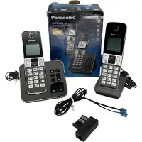 Panasonic KX-TGD322 Draadloze Telefoon - Wit en Zwart