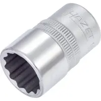 Hazet Dopsleutel 900AZ-11/16 · 1/2 inch (12,5 mm) vierkant hol · Buitentwaalfkant tractieprofiel · SW 11/16?