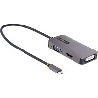 StarTech.com Cable Micro USB 118-USBC-HDMI-VGADVI