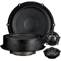 Emphaser EM-VWFX180 - Autospeaker - Pasklare speakers VW, Seat, Skoda - Custom fit luidsprekers - 18 cm 2 weg composet -