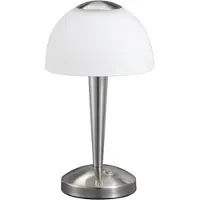 TRIO LED lampenkap tafellamp Series 5299 nikkel mat