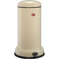Wesco Baseboy Prullenbak met Soft Close | 20 Liter | Metaal - Amandel | Pedaalemmer