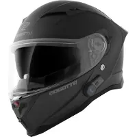 Bogotto H153 BT Mat Zwart Bluetooth Helm Maat M