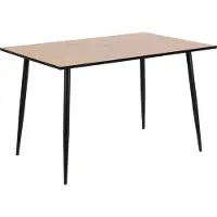 Ebuy24 Willy eetkamertafel wild eiken decor.