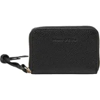 Marc O'Polo Leren Portemonnee Melissa Zip Wallet Black Zwart
