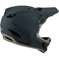 Troy Lee Designs D4 COMPOSITE Turquoise Grey Integral Helm || Maat: XL (60-61 cm)