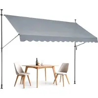 Vevor Klemzonnescherm 350 x 120 cm