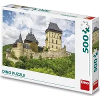 Dino Bikes DINO Puzzel, Kasteel Karlštejn, Tsjechische Republiek, 500 stukjes