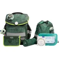 School-mood Timeless Pro Schooltas set 7-delig groente