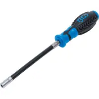 Bgs 7826 Flexibele schroevendraaier met zeskantkop, lengte 280 mm, 6 mm