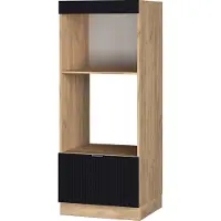 Vicco Fame-Line Magnetronkast – 60 cm open Zwart gestreept