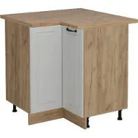 Vicco R-Line Hoekkast – 75.6 cm, WB Eik Wit Landhuis
