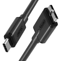 UNITEK Y-C475BK USB-kabel 1 m USB 3.2 Gen 1 (3.1 Gen 1) USB C Micro-USB B Zwart