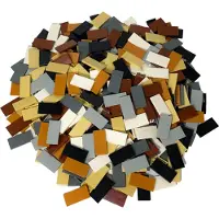 LEGO 2x4 tegels, diverse kleuren - 87079, NIEUW! Aantal: 500 stuks