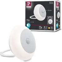 Paulmann Viby 92492 LED-nachtlamp met bewegingsmelder Rond LED Warmwit Wit
