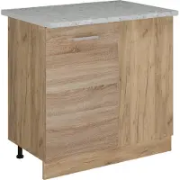 Vicco R-Line Hoekkast – 86 cm WB Marmer Sonoma