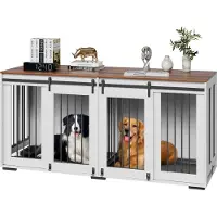Vevor Hondenbenchmeubel voor 2 honden