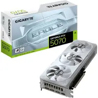 Gigabyte Nvidia GeForce RTX 5070 Videokaart GeForce RTX 5070 EAGLE OC ICE SFF 12G 12 GB GDDR7-RAM PCIe x16 HDMI 2.1, DisplayPort 2.1