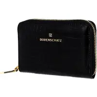 Bodenschatz portemonnee Zip Around Wallet Black zwart