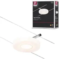 Paulmann Wire Systems 12V-kabelsysteem lamp LED vast ingebouwd 4.5 W LED Chroom (mat)