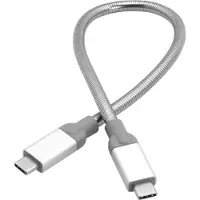 Verbatim Roestvrij stalen sync- & oplaadkabel USB-C naar USB-C USB 3.1 gen 2 30 cm