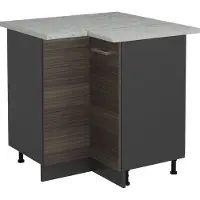 Vicco R-Line Hoekkast – 75.6 cm WB Marmer Edel grijs